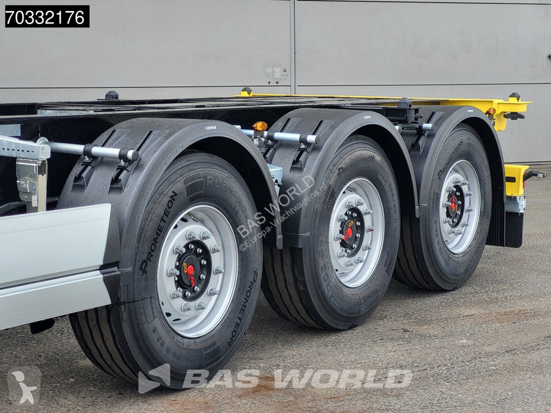 نصف مقطورة Orthaus TR 3 axles Mutli'45 Lift...