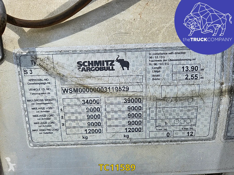 نصف مقطورة Schmitz Cargobull