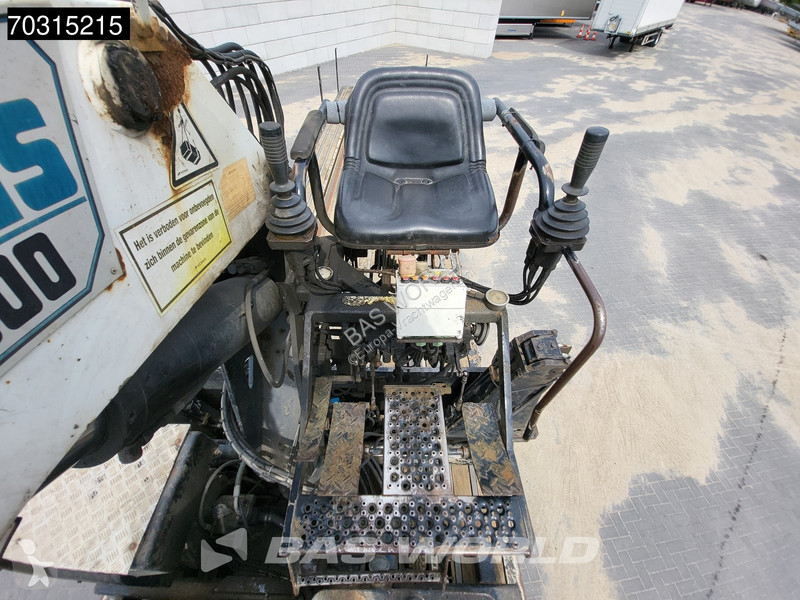 نصف مقطورة Pacton T3-003 Kennis 16T Steering Crane