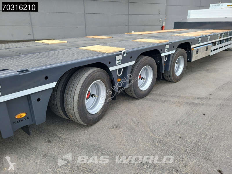 نصف مقطورة  NKTL3 NEW Lift + Steering Axle Ramps