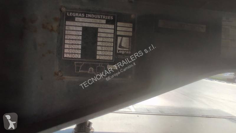 نصف مقطورة Legras piano mobile