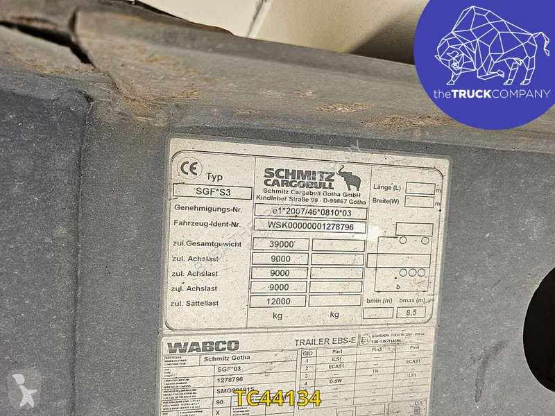 Semi remorque Schmitz Cargobull