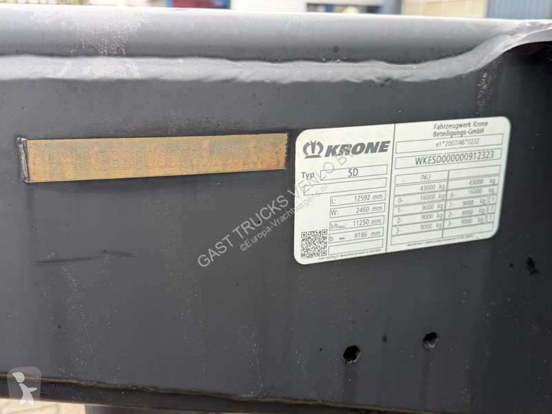 Oplegger Krone N/A  Multi Container Chassis /...