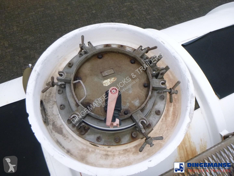 Félpótkocsi Magyar Chemical ACID tank inox 24.5...