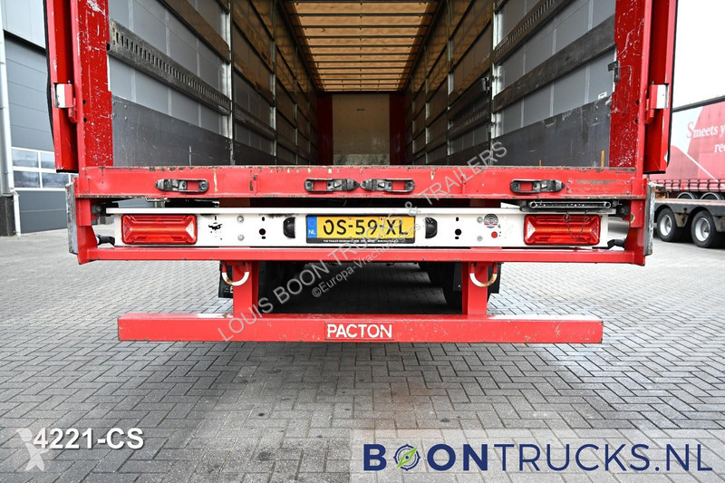 Semitrailer Pacton ET3 | HH VLOER * ALU BORDEN...