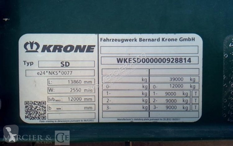 Полуприцеп Krone n/c