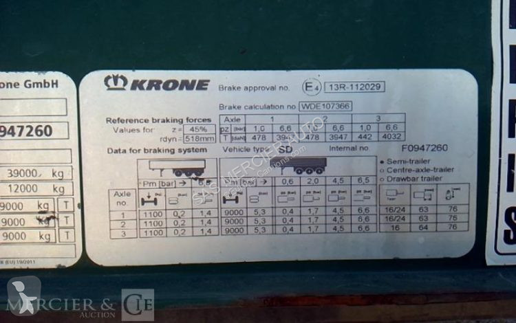 Semiremorca Krone n/c