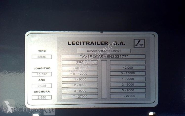 نصف مقطورة Lecitrailer