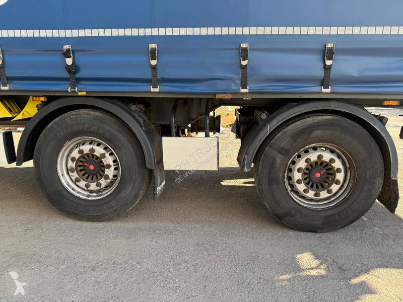 Krone 2 AXLE SAF + SLIDING ROOF semi-trailer