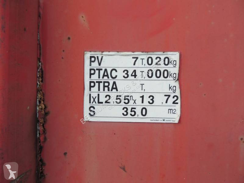 Broshuis extensible 5 metre semi-trailer