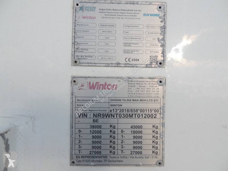 Oplegger Spitzer winton 39 cub
