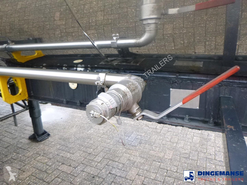Oplegger Maisonneuve Chemical tank inox 34.6 m3...