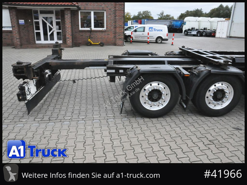 Oplegger Krone eLTU6,  Schlitten, Front und...