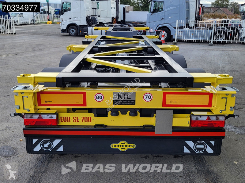 Félpótkocsi Orthaus A3 3 axles NEW Multi 45ft...