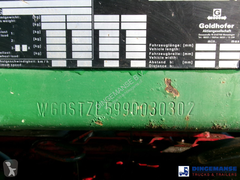 Semitrailer Goldhofer 5-axle semi-lowbed...