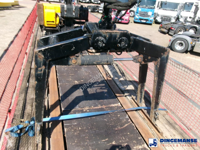نصف مقطورة Fruehauf 3-axle platform trailer +...