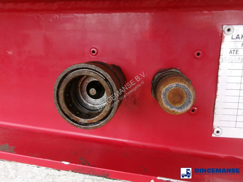 Félpótkocsi  Fuel tank alu 42.8 m3 / 6 comp + pump