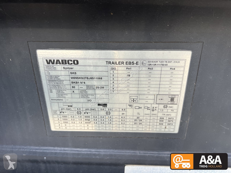 Semi reboque Spitzer SK 2760 CAL 60 CUB, 24...