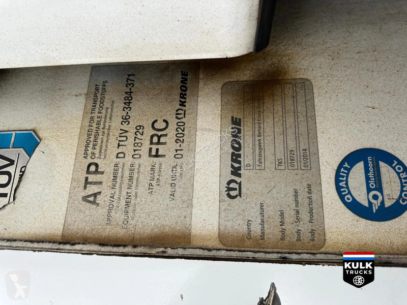 Oplegger Krone THERMO KING SLXe 300 LIFT AXLE...