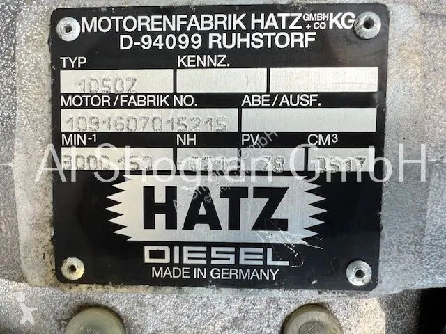 Oplegger ES-GE Schräglader/Hatz-Motor/gelenkt/3...