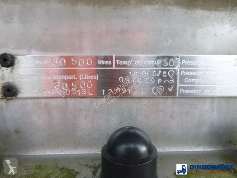 Semiremorca Magyar Bitumen tank inox 30 m3 / 1...