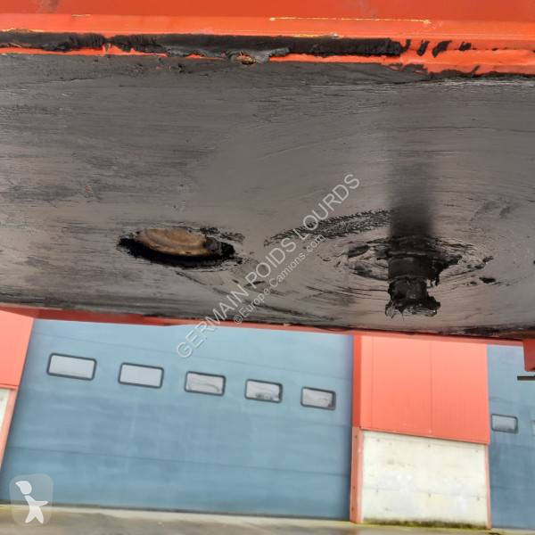 Semitrailer Louault 3 essieux porte engin