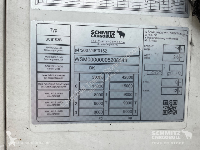 Sættevogn Schmitz Cargobull Tiefkühler Standard...