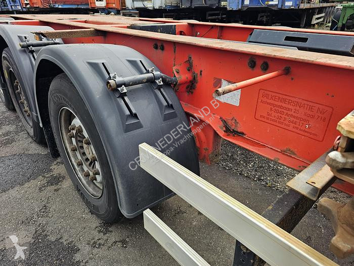 نصف مقطورة Krone sd |container chassis 40 ft |...