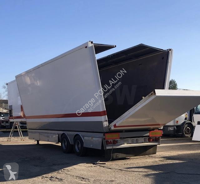 Semitrailer Fruehauf 2 ESSIEUX FOURGON PODIUM 32T