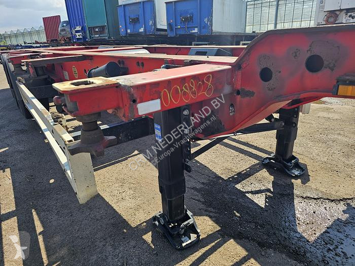 Semitrailer Krone 27 | 3 axle container chassis...