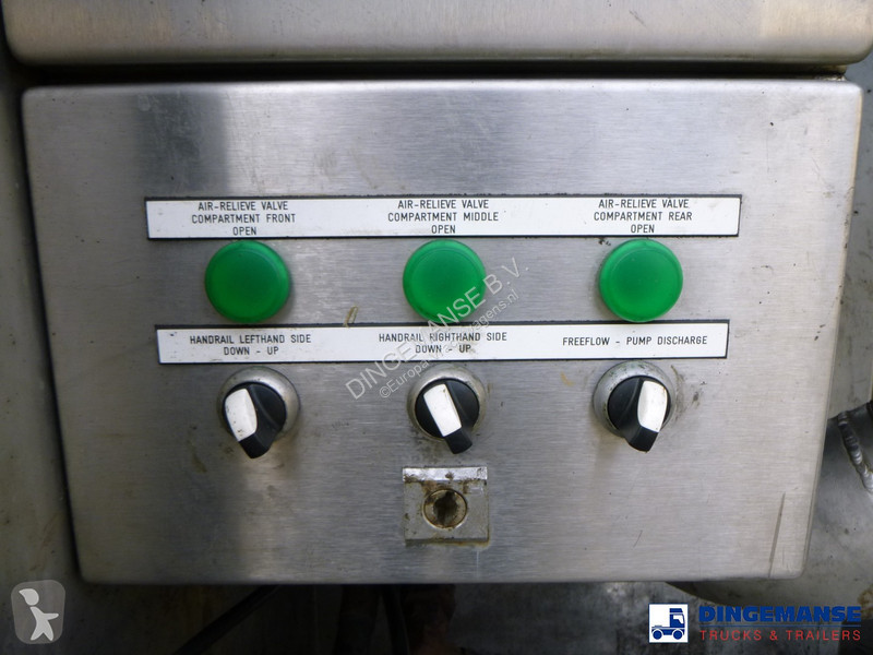 Semiremorca Burg Food tank inox 30.3 m3 / 3 comp