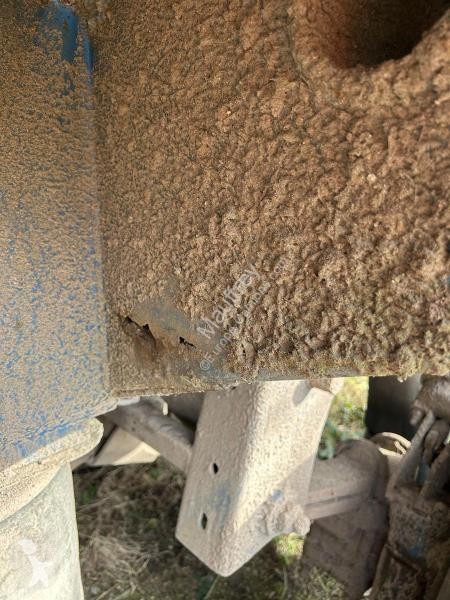 Semitrailer Diebolt  grue avec grappin rotatif