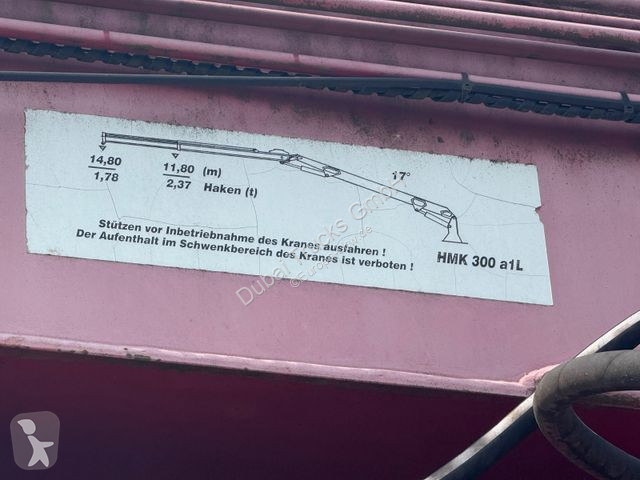 نصف مقطورة Kässbohrer ADAM / FISCHER ST40 3-Achser