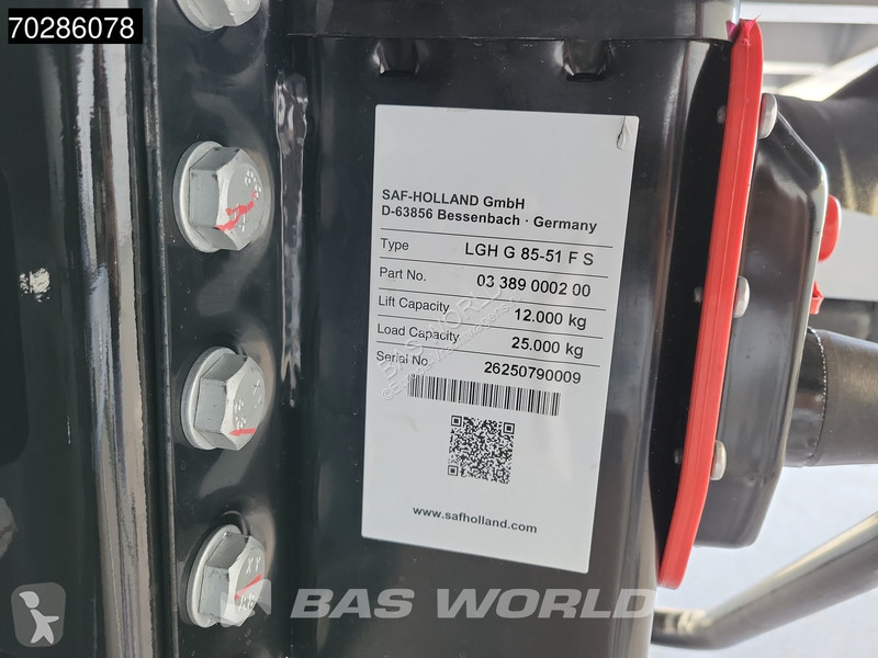 نصف مقطورة Wielton NW-3 NEW Liftachse 55m3 ALU