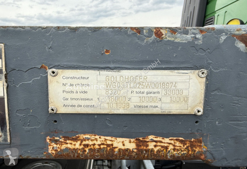 Semiremorca Goldhofer Stl 2-36/60 Tieflader /...
