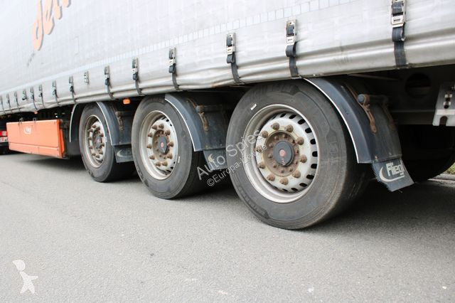 Semitrailer Fliegl SDS 350 SAF Lift TOP Rampen...