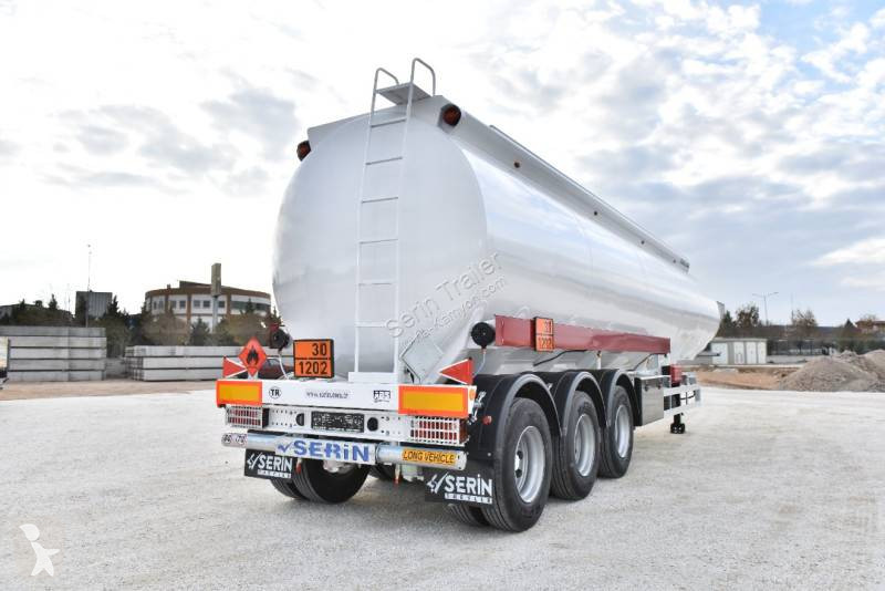 Semi remorque Serin Aluminum  Fuel Oil Tanker...