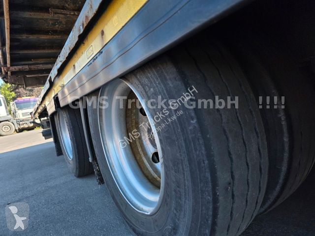 Semirimorchio Krone Tieflader Maschinen Transport