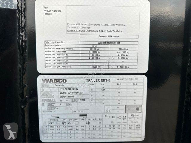 Semirimorchio Euromix Fahrmischer EM 10 L 2-Achser