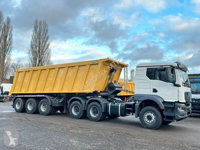 Semitrailer Euromix Kipper Auflieger 32m³  HARDOX