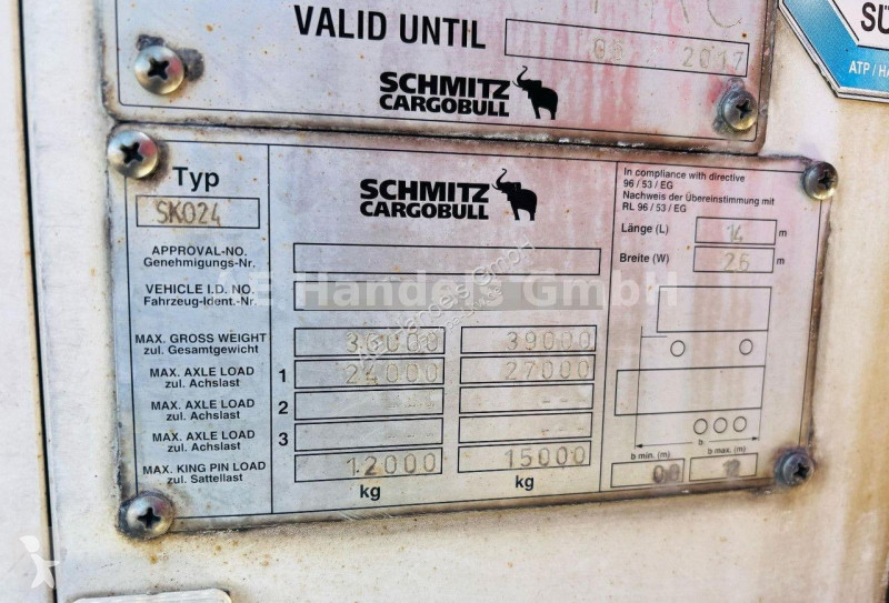 Semitrailer Schmitz Cargobull