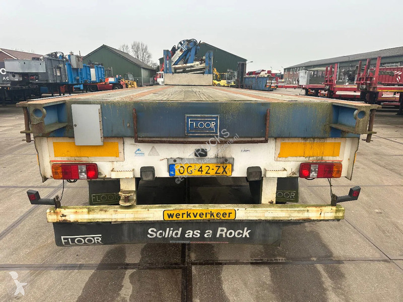 Oplegger Floor MET HIAB R165-F2, LAATSTE 2...