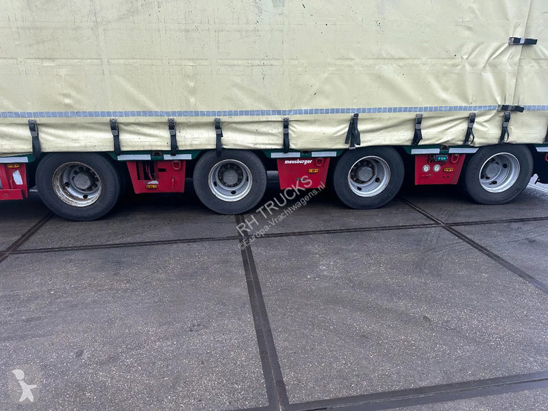 Semiremorca Meusburger 4 axel steering, Double...