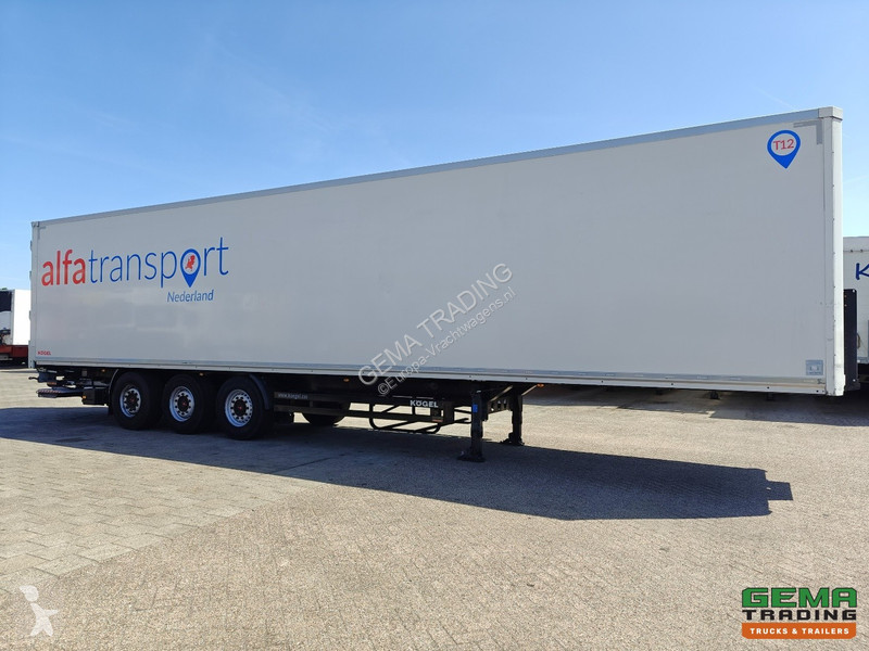 Oplegger Kögel SKH24 3-axle SAF - Closed Body -...