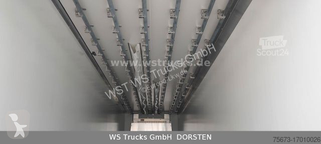 Semitrailer Krone Kühlauflieger Carrier Vector...