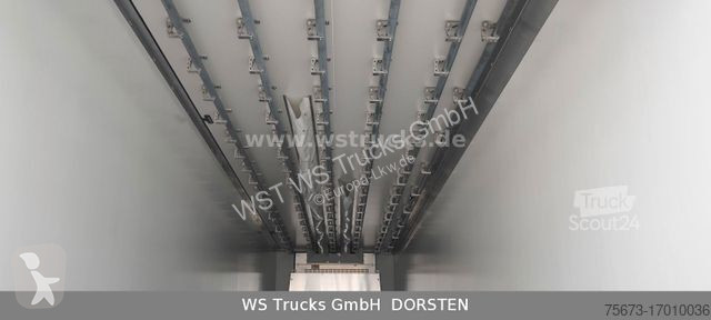 Semitrailer Krone Kühlauflieger Carrier Vector...