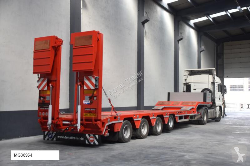 Semiremorca Donat 4 axle lowbed for heavy duty...