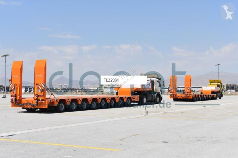 Semiremorca Donat 8 axle lowbed with hydraulic...