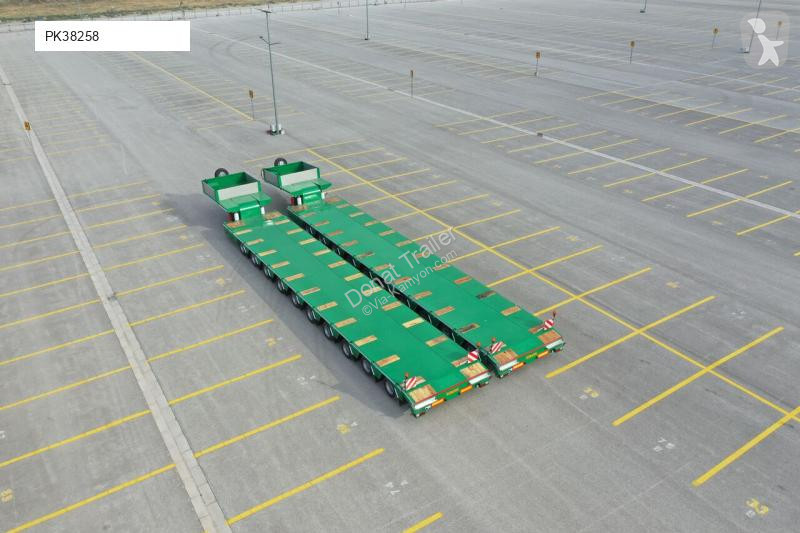 Semi remorque Donat 10 axle extendable lowbed...