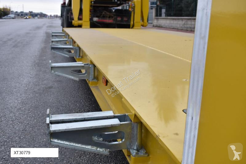 Oplegger Donat Front loading hydraulic lowbed